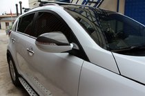 Kia Sportage 2010–2015 Spoguļu uzlikas (2 gab., karbons) foto 1