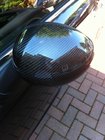 Mini Cooper F55/56/57 2014–2023 Spoguļu uzlikas (2 gab., karbons) foto 1