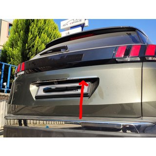 Līste virs numura zīmes (apakšējā, nerūsējošais tērauds) Hyundai Tucson TL 2016–2021 foto 1