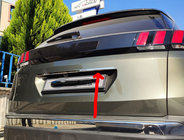 Peugeot 3008 2016–2023 Līste virs numura zīmes (nerūsējošais tērauds) foto 2
