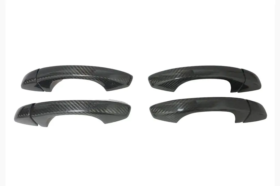 Volkswagen Golf 7/E-Golf 2012–2020 Durvju rokturu uzlikas (4 gab., karbons) Image