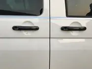 Volkswagen T5 2010–2015 Durvju rokturu uzlikas (īsta oglekļa šķiedra) foto 5