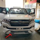 Toyota Land Cruiser 200 2007–2021 Priekšējā bampera lūpa 2016↗ (ME-style, zem apakšējās apmales) Melna krāsa foto 1