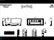 Mercedes T2 (507-814) 1967–1996 Paneļa uzlikas (Meric) foto 5