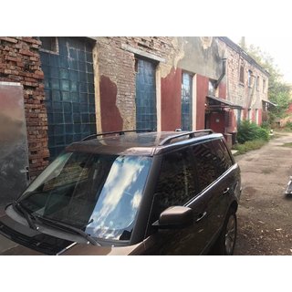 Alumīnija jumta reliņi (melni) Range Rover III L322 2002–2012 foto 1
