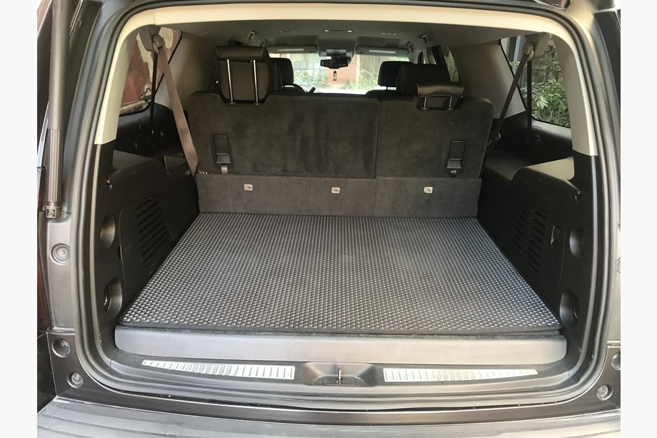 Chevrolet Suburban 2014–2019 Bagāžnieka paklājiņi (EVA, melni) Image