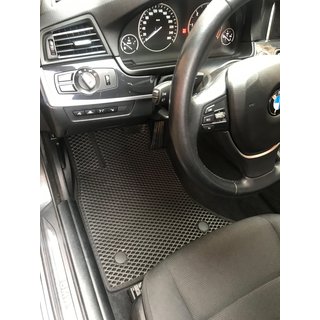Auto grīdas paklājiņi 2013-2016 (EVA, melni) BMW 5. sērija F10/F11 2010–2016 foto 1