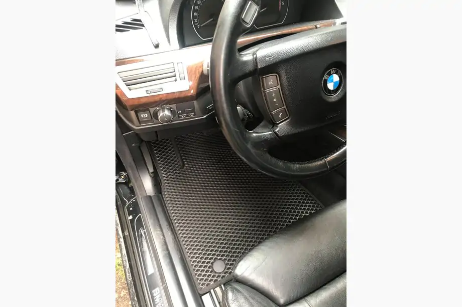 BMW 7. sērija E65/66 2001–2008 Auto paklājiņi E65 (EVA, melni) Image