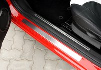 Alfa Romeo 147 2000–2010 OmsLine sliekšņu uzlikas (nerūsējošais tērauds) Komplekts 4 gab. foto 1