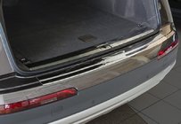 Audi Q7 2015–2026 Aizmugurējā bufera uzlika OmsaLine (nerūs.) foto 2