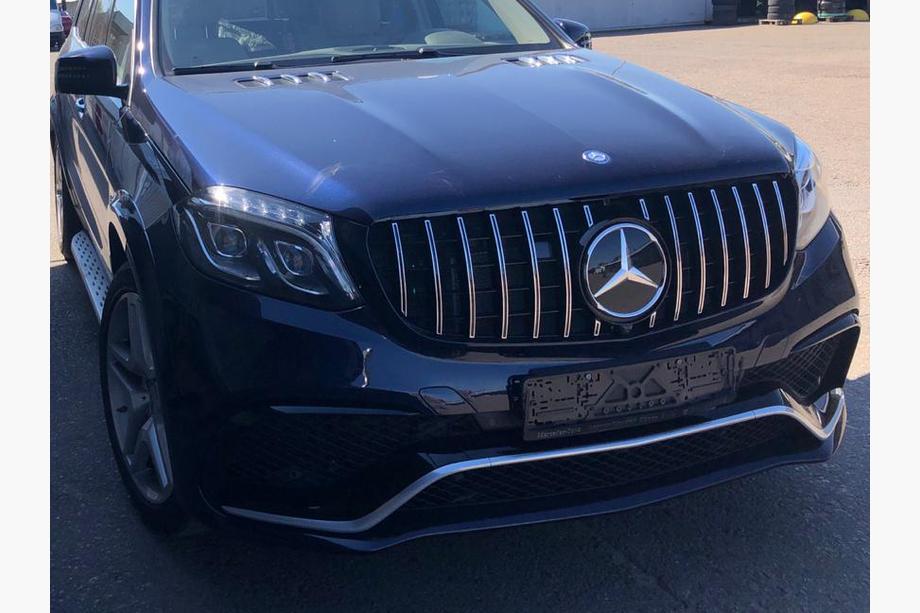 Mercedes GL/GLS klase X166 2012–2019 IZPĀRDOŠANA! Panamericana GT priekšējais režģis (GLS) Image