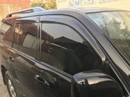 Toyota Land Cruiser 100 1998–2007 Logu vēja deflektori (4 gab., Niken) foto 1