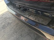 SsangYong Rexton I 2001–2017 OmsaLine aizmugurējā bufera uzlikas (nerūsējošais tērauds) foto 1