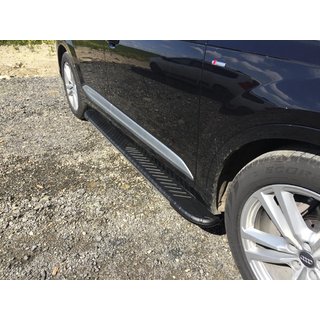 Sānu pakāpieni Bosphorus Yeni Black (2 gab., alumīnijs) Audi Q7 2015–2026 foto 1