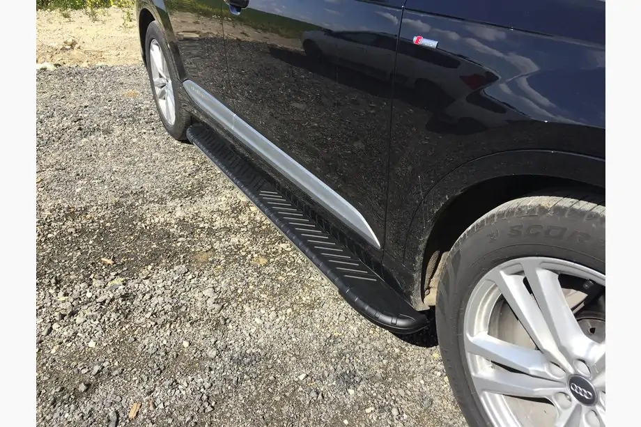 Audi Q7 2015–2026 Sānu pakāpieni Bosphorus Yeni Black (2 gab., alumīnijs) Image