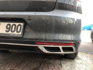 Volkswagen Passat B8 2015–2023 Izpūtēja uzgaļu uzlikas Carmos SD/SW (2019+, 3 gab., nerūsējošais tērauds) foto 1