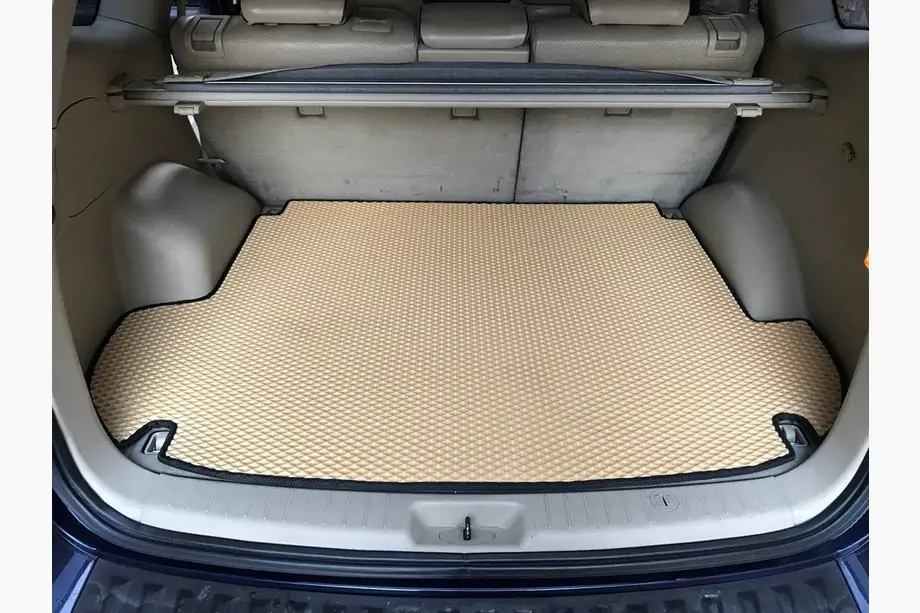 Hyundai Santa Fe 2 2006–2012 Bagāžnieka paklājiņš (EVA, bēšs) (5 vietas) Image