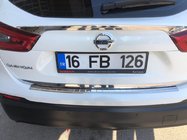 Nissan Qashqai 2014–2021 Aizmugurējā bampera uzlika Carmos (2017-2021, nerūsējošais tērauds) foto 3
