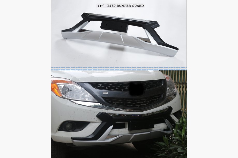 Mazda BT-50 2012– Priekšējie un aizmugurējie lip spoileri V1 Foto 1