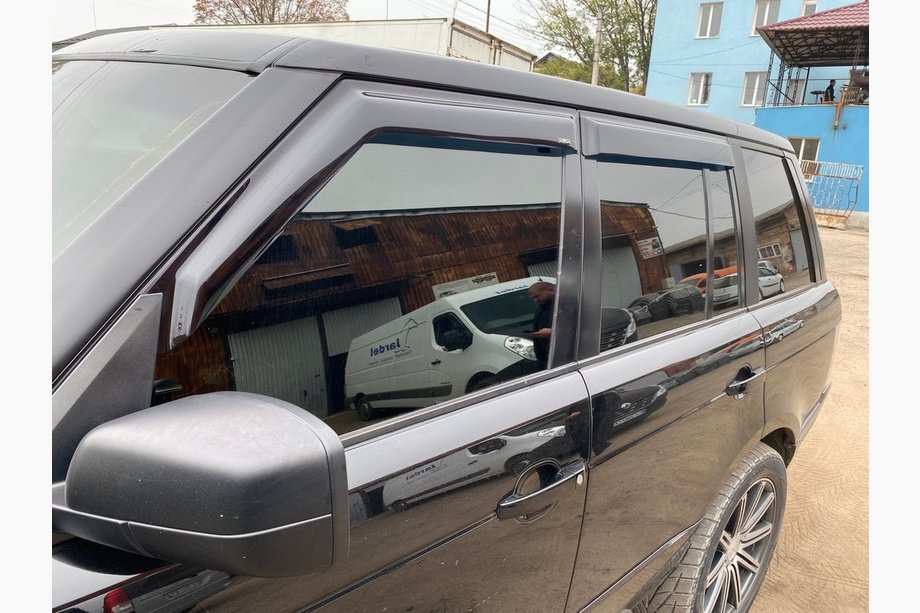 Range Rover III L322 2002–2012 Logu vēja deflektori (4 gab., Niken) Image