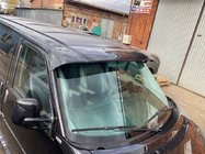 Volkswagen T4 Caravelle/Multivan 1990–2003 Vējstikla vizieris (melns spīdīgs, 5 mm) foto 1