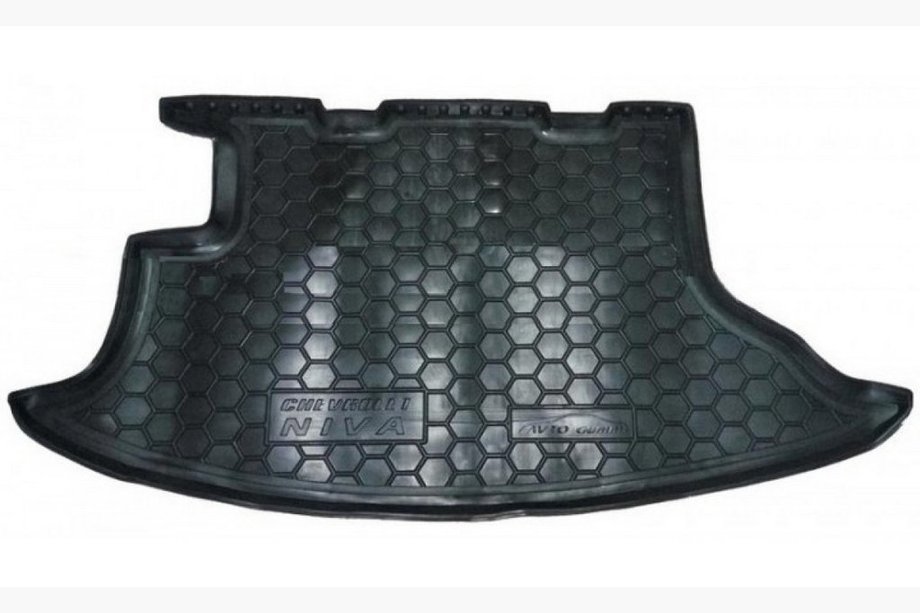 Chevrolet Niva 1998–2020 Plastmasas bagāžnieka paklājiņš Image