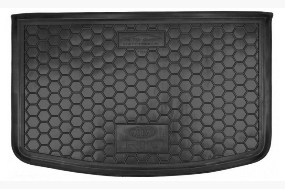 Kia Rio 2012–2017 Bagāžnieka vanniņa HB 2015+ TOP ar organizatoru (Autogumm, plastmasa) Image