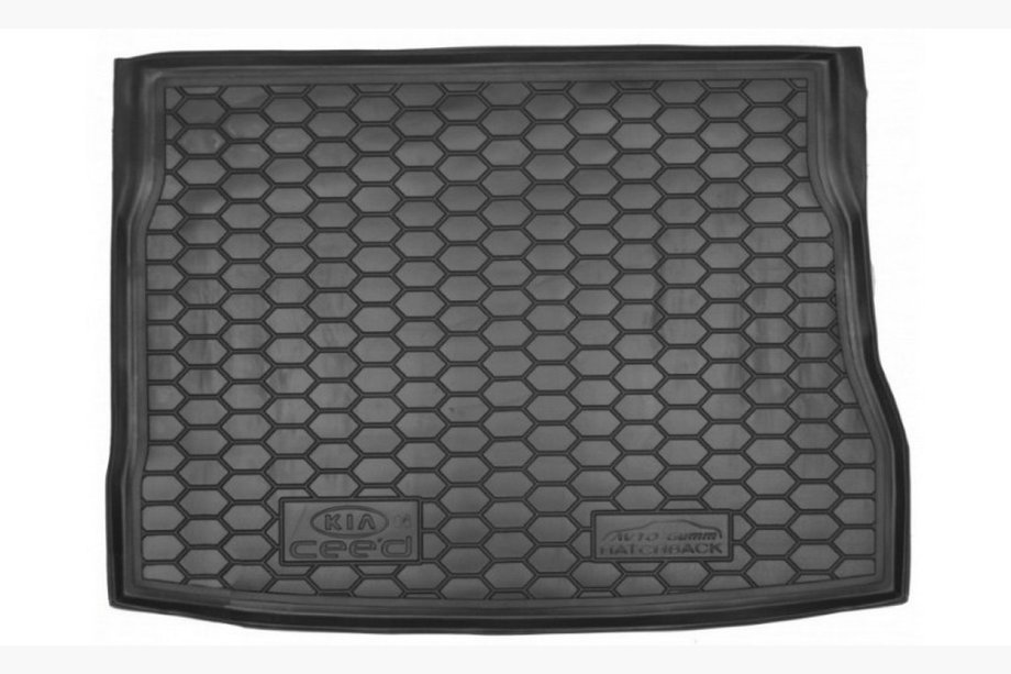 Opel Corsa D 2007–2014 Bagāžnieka paklājiņš 5D augšējam plauktam (Autogumm, plastmasa) Image