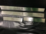 Jeep Grand Cherokee WK2 2010–2021 Durvju sliekšņu uzlikas Carmos (4 gab., nerūsējošais tērauds) foto 1
