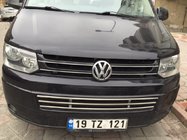 Volkswagen T5 2010–2015 Viengabala bufera režģis no nerūsējošā tērauda foto 1