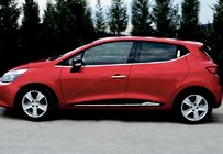 Renault Clio IV 2012–2019 Durvju moldingi ar iedobi (4 gab., nerūsējošais tērauds) foto 1