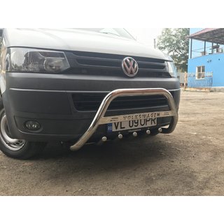 Priekšējais bullbar WT003 (nerūsējošais tērauds) foto 1