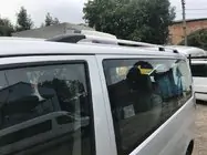 Volkswagen T5 Multivan 2003–2010 Hromēti jumta reliņi foto 1