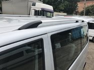 Volkswagen T5 2010–2015 Hromēti jumta reliņi Īsā bāze, plastmasas kājiņas foto 1