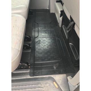 Aizmugurējie paklājiņi (2 gab., Polytep) Volkswagen T5 Transporter 2003–2010 foto 1