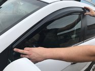 Opel Antara 2006–2017 Logu deflektori melni (4 gab., MyRacing) foto 1