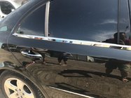 Mercedes E-class W211 2002–2009 Ārējās logu apmales no nerūsējošā tērauda SW, Carmos - Turcijas tērauds (6 gab.) foto 7