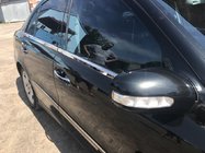 Mercedes E-class W211 2002–2009 Ārējās logu apmales no nerūsējošā tērauda SW, Carmos - Turcijas tērauds (6 gab.) foto 2