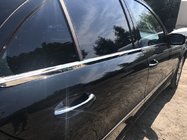 Mercedes E-class W211 2002–2009 Ārējās logu apmales no nerūsējošā tērauda SW, Carmos - Turcijas tērauds (6 gab.) foto 1
