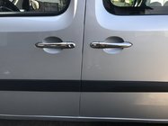 Mercedes Citan 2013–2021 Durvju rokturu uzlikas (nerūsējošais tērauds) 3 gab., OmsaLine – itāļu nerūsējošais tērauds foto 1