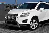 Chevrolet Trax 2012–2023 Priekšējais aizsargstienis WT018 (nerūsējošais tērauds) foto 1