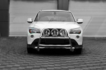 BMW X1 E84 2009–2015 Priekšējais bullbārs WT018 (nerūsējošais tērauds) foto 1