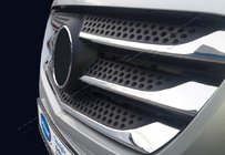 Mercedes Vito/V klase W447 2014– Priekšējās restes uzlikas 2014-2020 (5 gab., nerūsējošais tērauds) foto 3