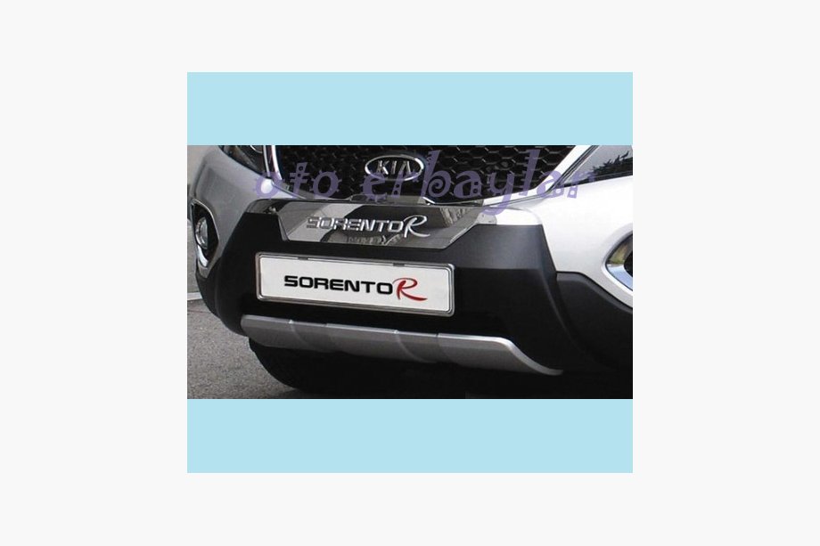 Kia Sorento II XM 2009–2014 Priekšējā bufera lūpa F009 (plastmasa) Image