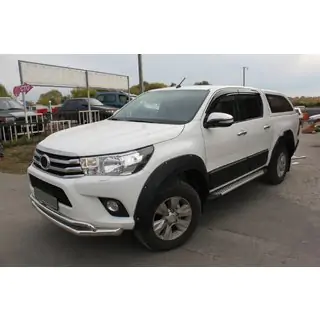 Riteņu arku paplašinātāji (2015–2020, ABS, skrūvējami) Toyota Hilux 2015– foto 1