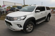 Toyota Hilux 2015– Riteņu arku paplašinātāji (2015–2020, ABS, skrūvējami) foto 1