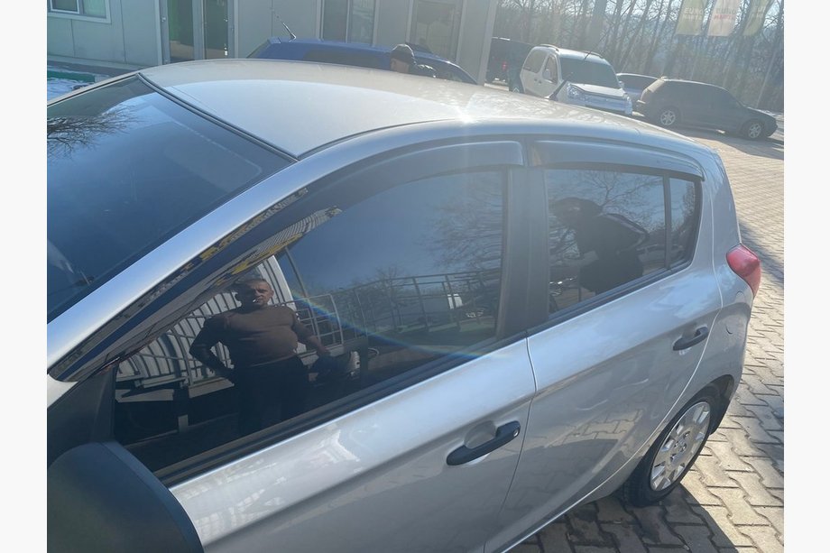 Hyundai I-20 2008–2012 Logu vēja deflektori (4 gab., ANV) Image