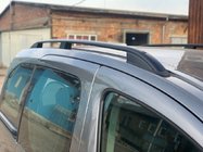 Peugeot Partner Tepee 2008–2018 Jumta reliņi Skyport (melni) foto 1