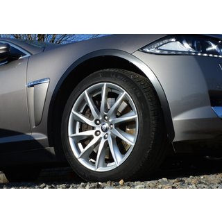 Riteņu arku uzlikas (4 gab., nerūsējošais tērauds) Jaguar XF 2009–2016 foto 1