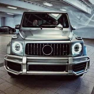 Priekšējais aizsargstienis (bullbar), paredzēts 2018+ faceliftam Mercedes G class W463 1990–2018 foto 1